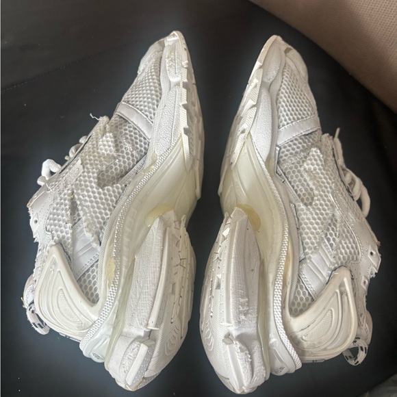 Balenciaga Runner Sneakers big glitter logo shoes platform flats unisex - Picture 10 of 16